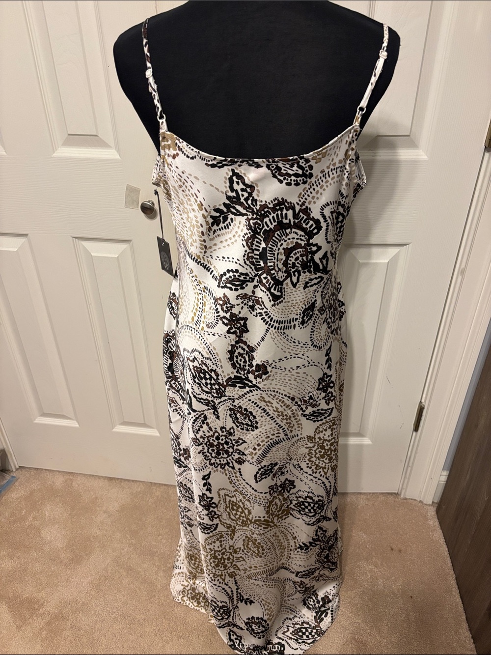 Vince Camuto Cowl Neck Slipdress - Picture 6 of 11